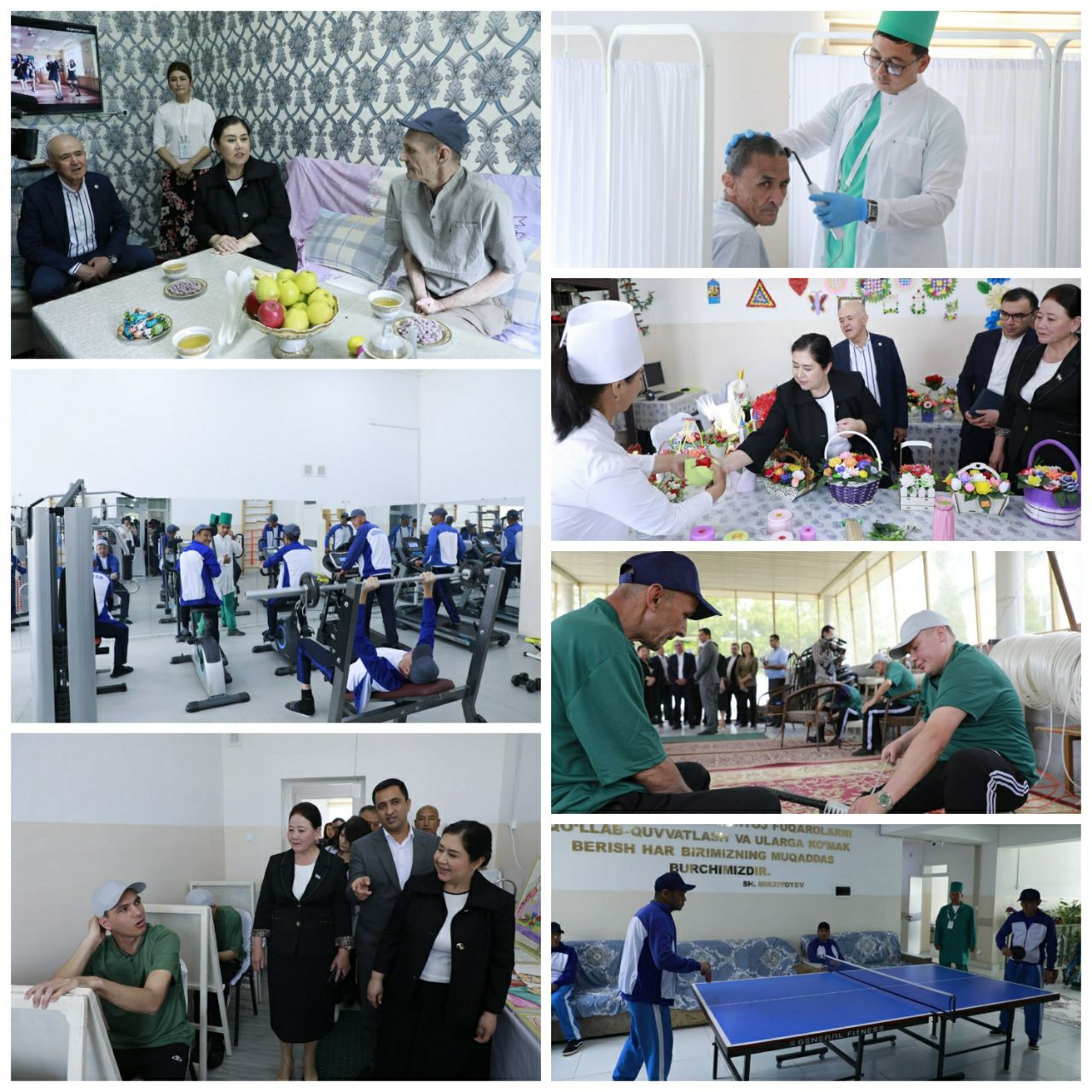 Conditions Studied at the Muruvvat Care Home and Correctional Colonies in Navoi Region