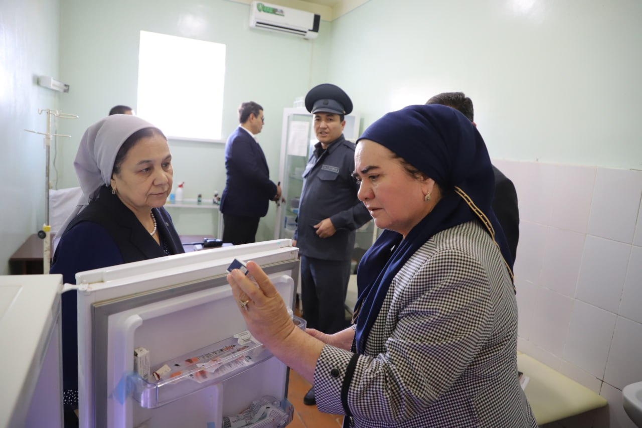 During monitoring visits to penitentiary institutions in the Khorezm region, several facilities refurbished in line with the Ombudsman’s recommendations were inspected