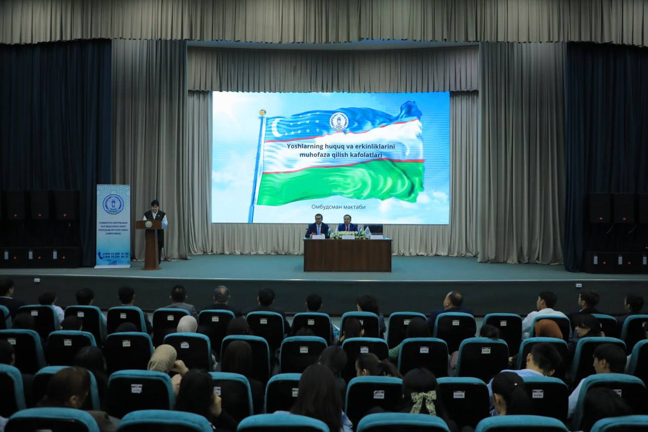 An open dialogue with students held within the framework of the “Ombudsman School” project