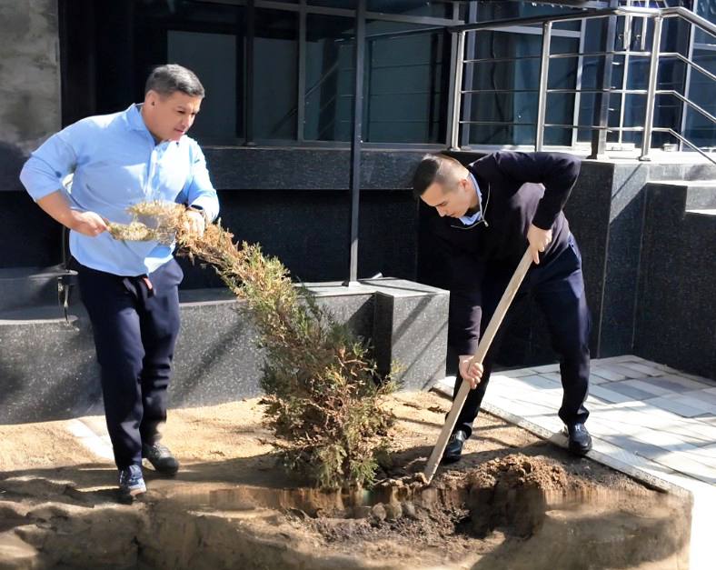 Staff of the Office of the Ombudsman actively participated in the nationwide hashar