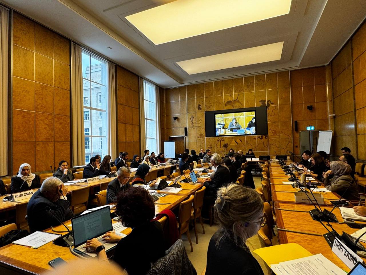 Ombudsman Participates in the GANHRI Annual Meeting in Geneva