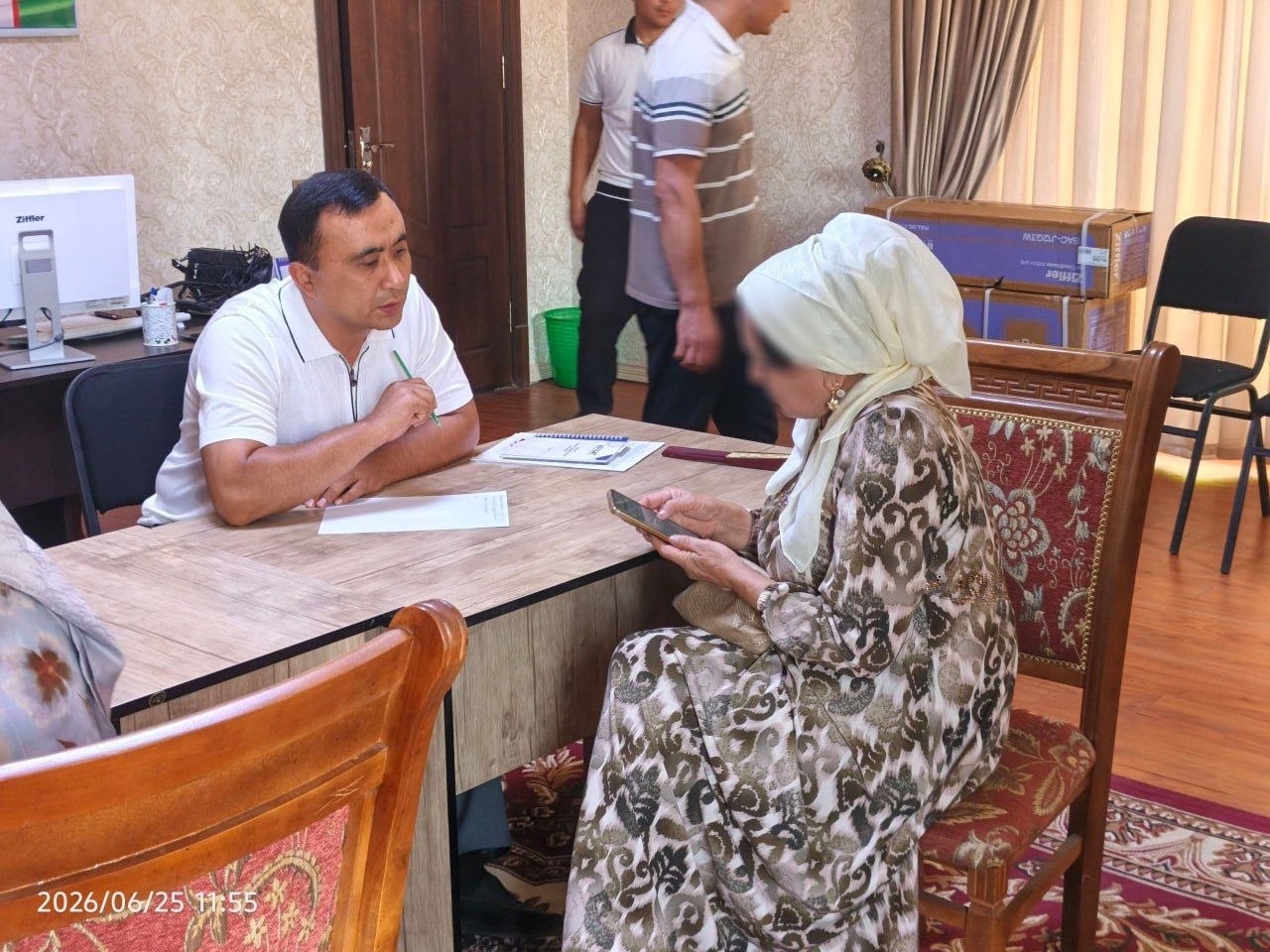 Citizens' Appeals Studied at the Neighborhood Level in Khojaabad District of Andijan Region