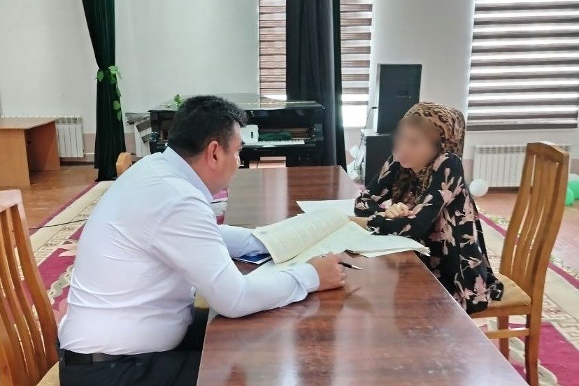 Mobile Reception Held in a Remote Area of the Samarkand Region