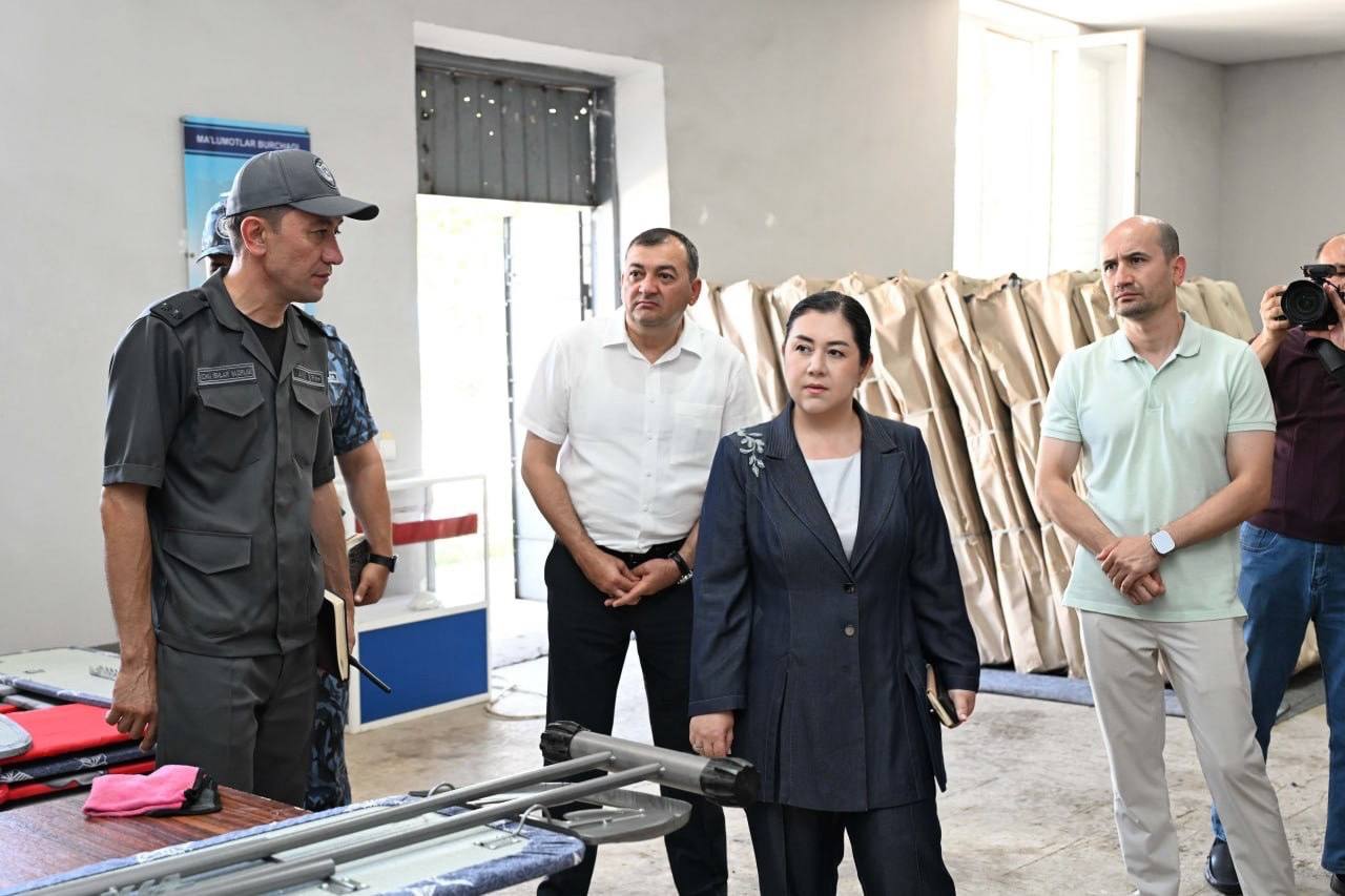 Ombudsman Leads Monitoring Visit to Penal Colony No. 7 in Tashkent Region