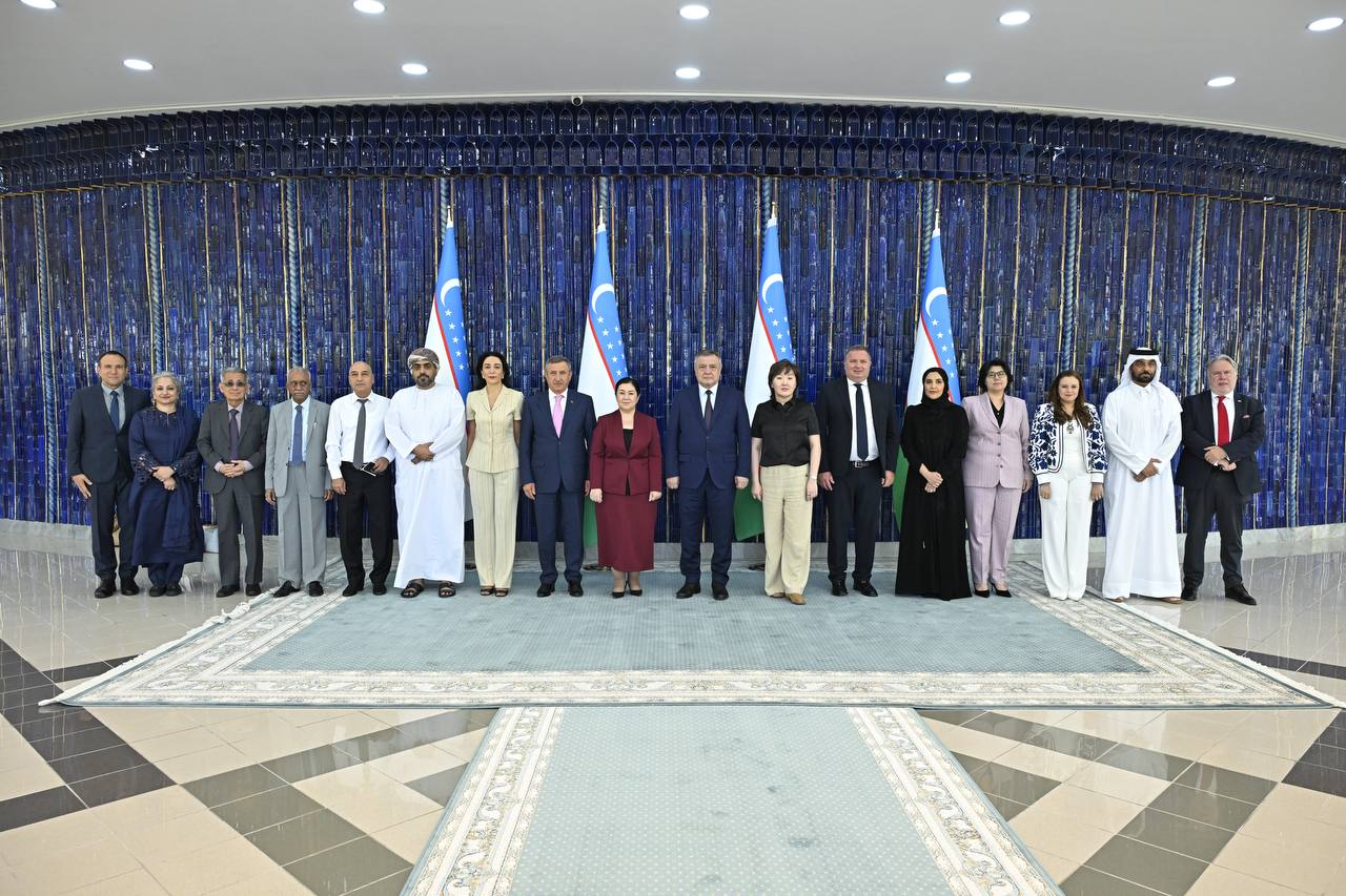 Participants of the International Conference Visited the Legislative Chamber of the Oliy Majlis