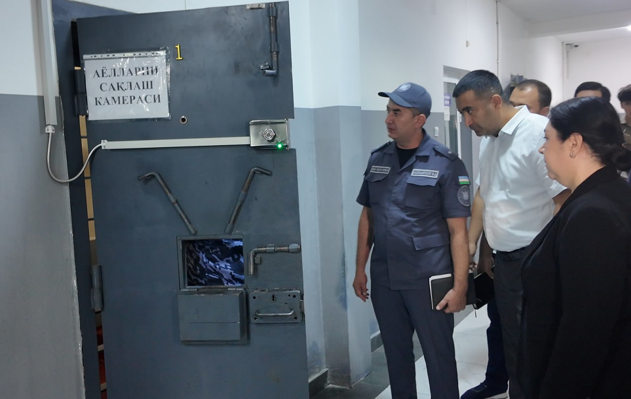 Monitoring Visits to Closed Institutions in Angren Conducted under the Leadership of the Ombudsman