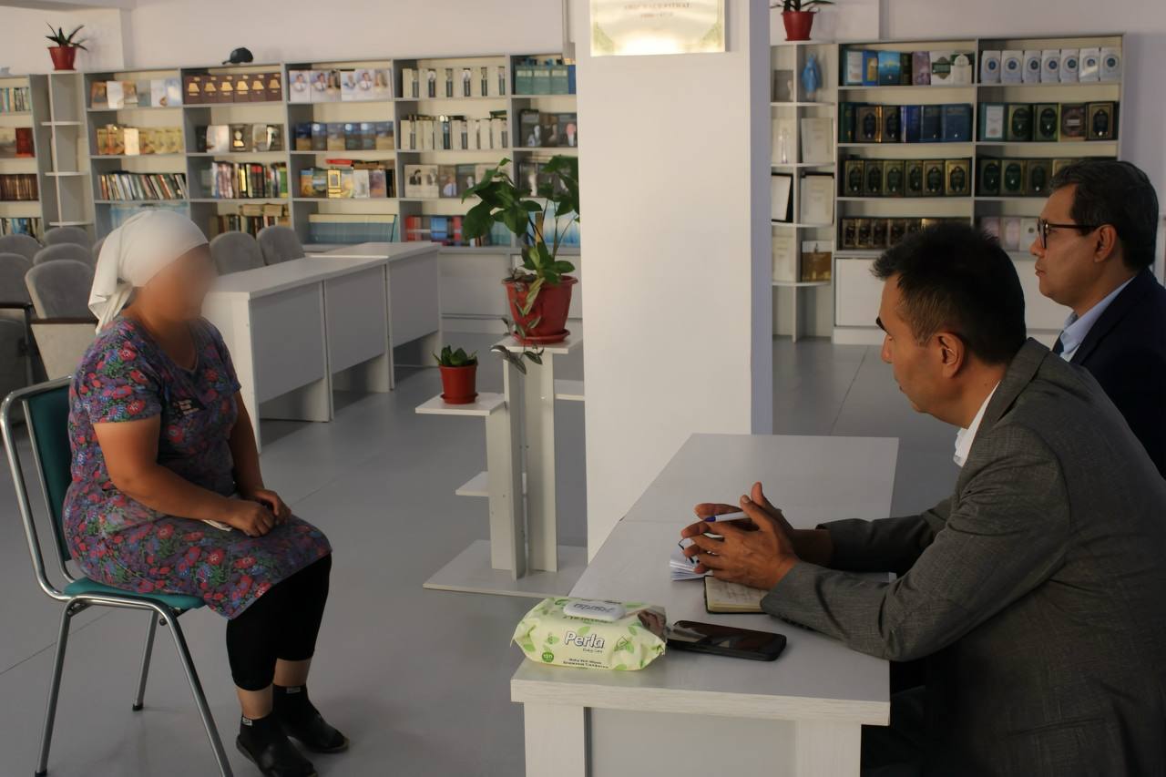 Open Dialogue with Convicted Women and Mobile Reception Held at a Women’s Penal Colony