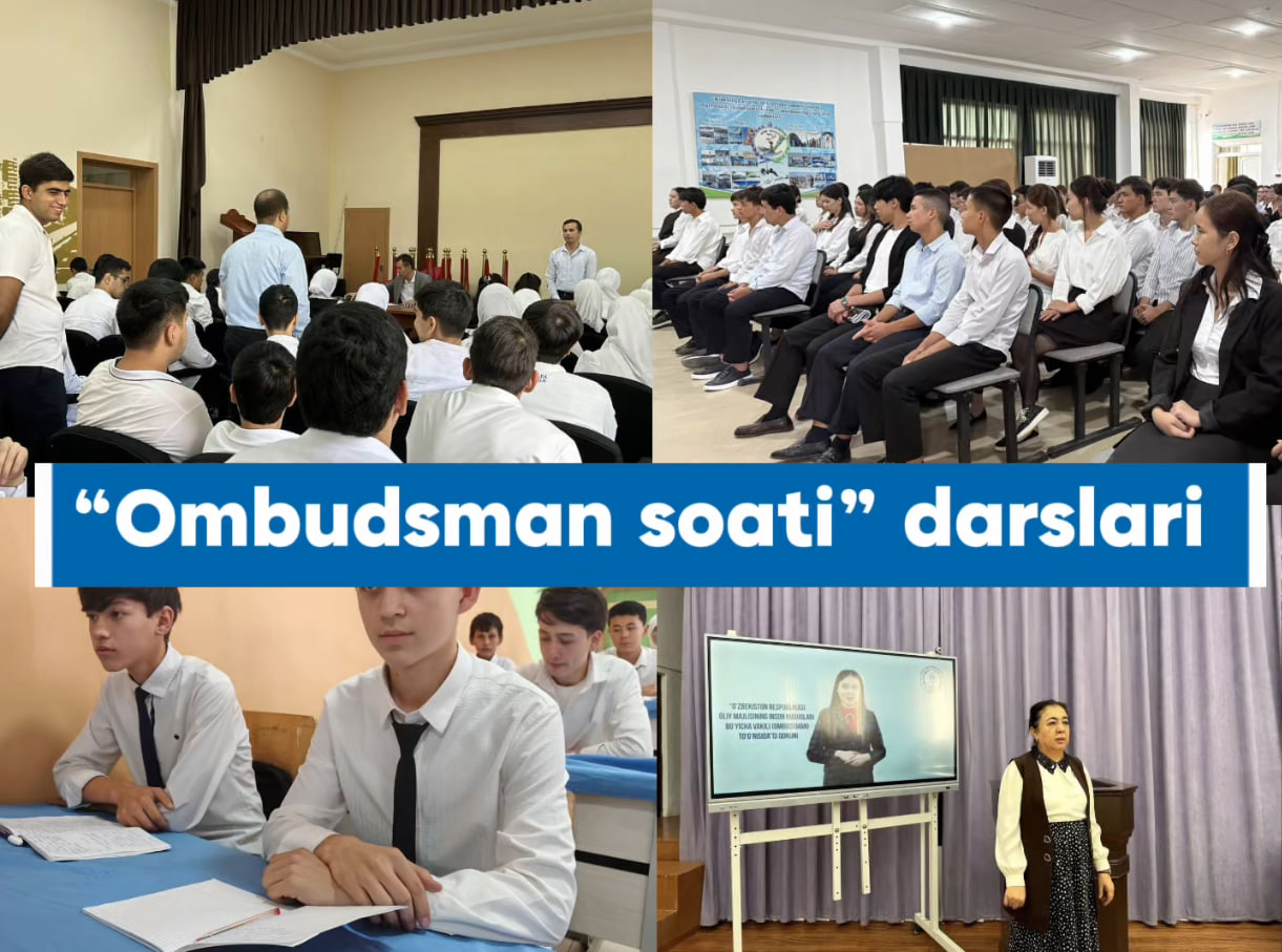 “Ombudsman Hour”: Raising Schoolchildren’s Awareness of Human Rights and Freedoms