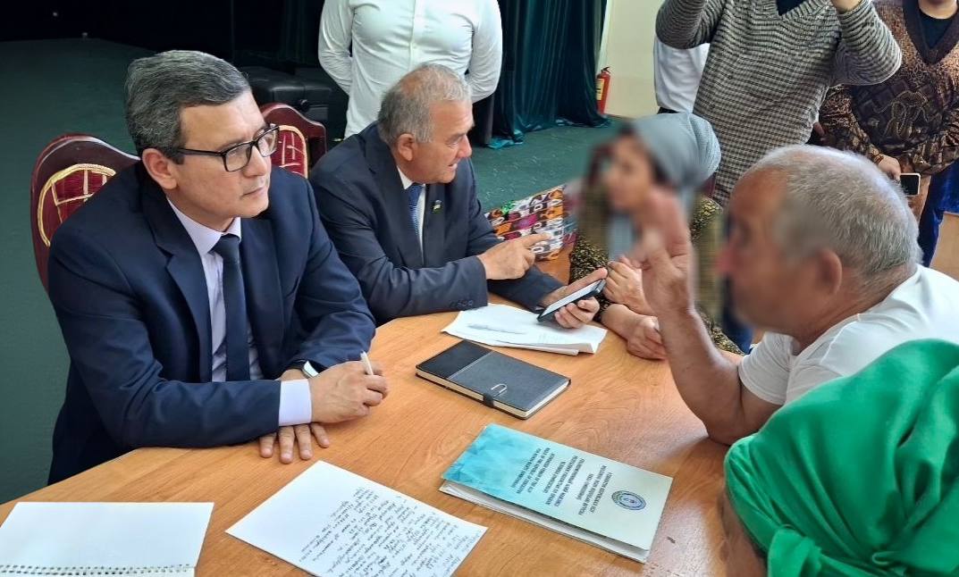 Mobile Reception Held in Syrdarya District at Citizens’ Initiative